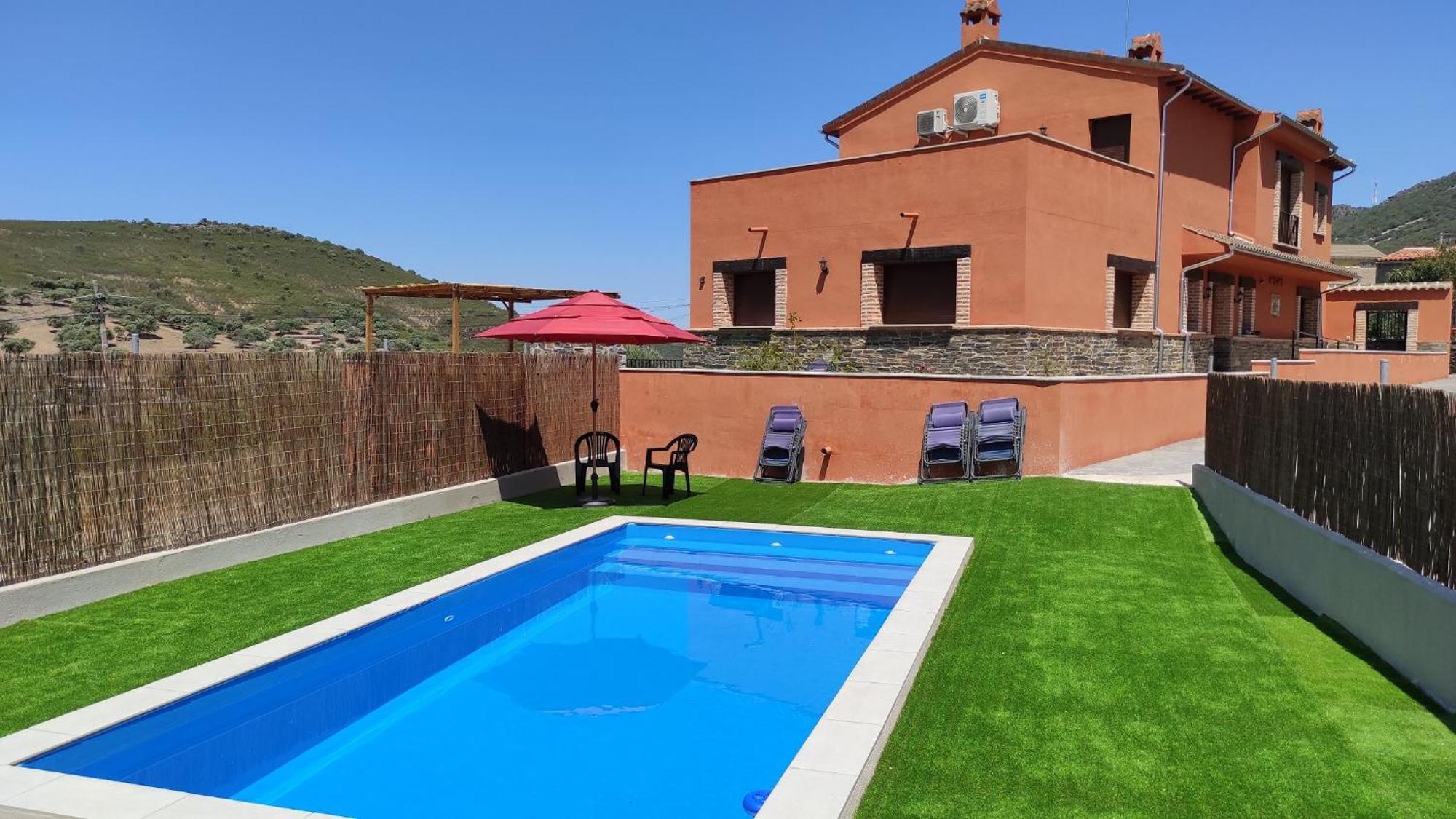 Casa Rural La Colmena Del Geoparque Navatrasierra Екстер'єр фото